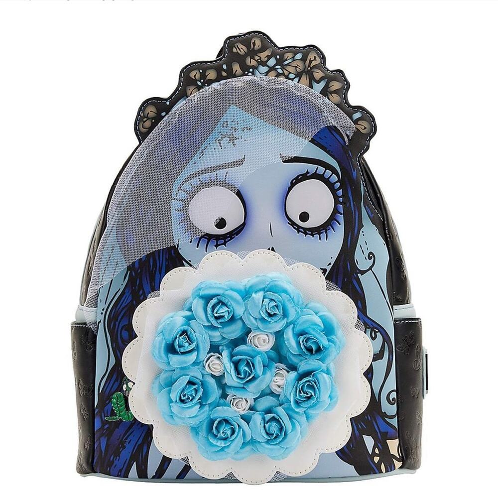 Disney Loungefly Emily Corpse Bride Bouquet Mini Backpack